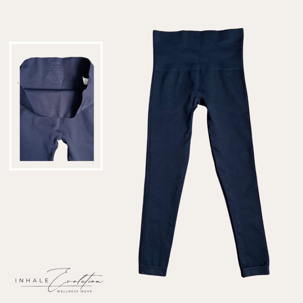 Spanx Leggings: Navy (S)